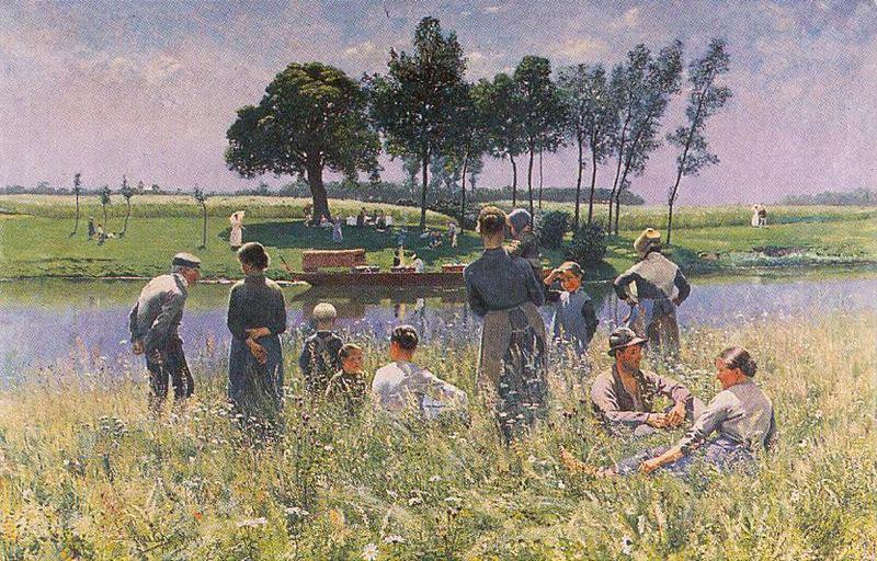 Emile Claus The Picknick